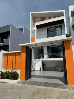 Orange house